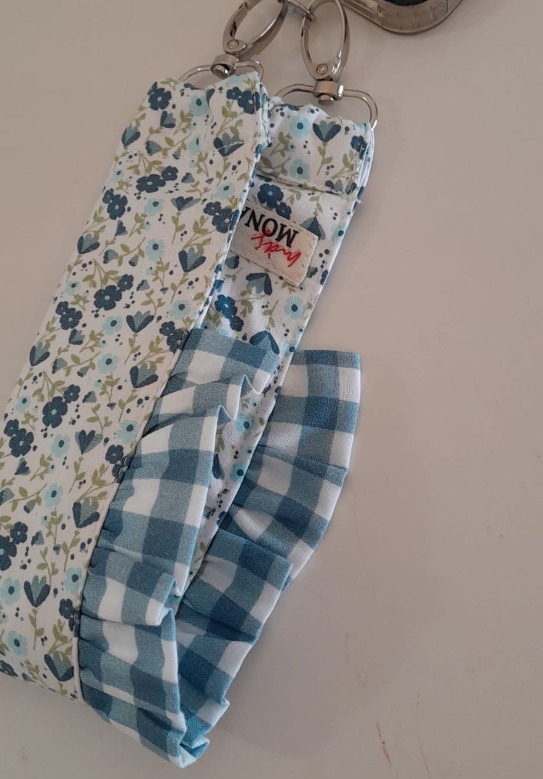 Portamóvil muñeca Flor Azul