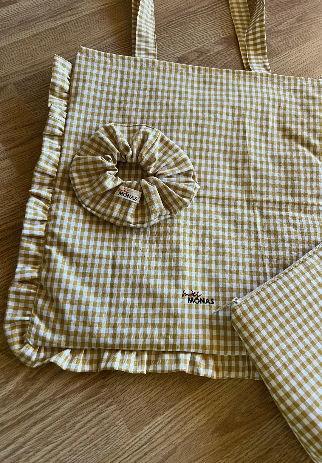 Tote Bag Vichy MOSTAZA