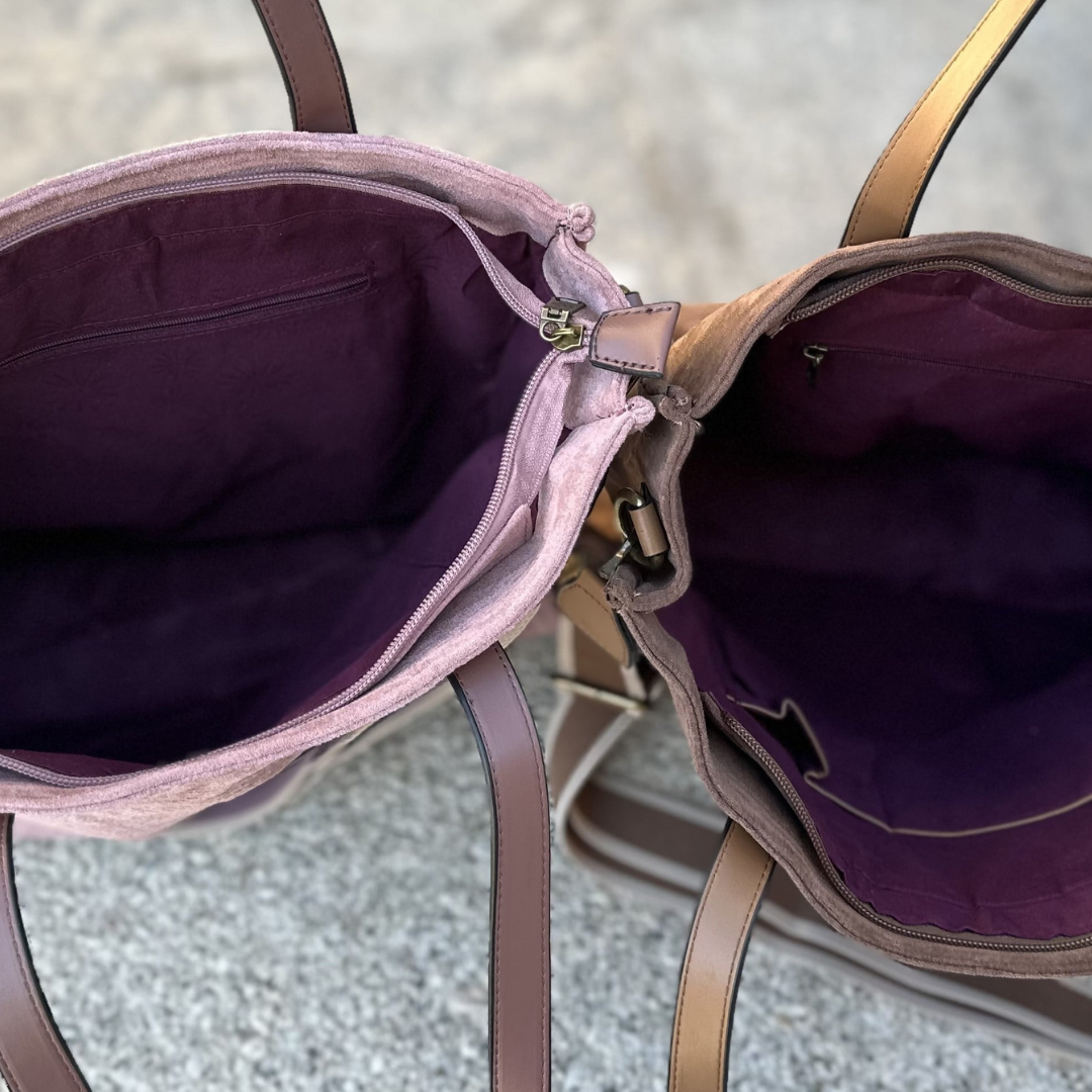 Bolso Antelina JULIETTA Rosa