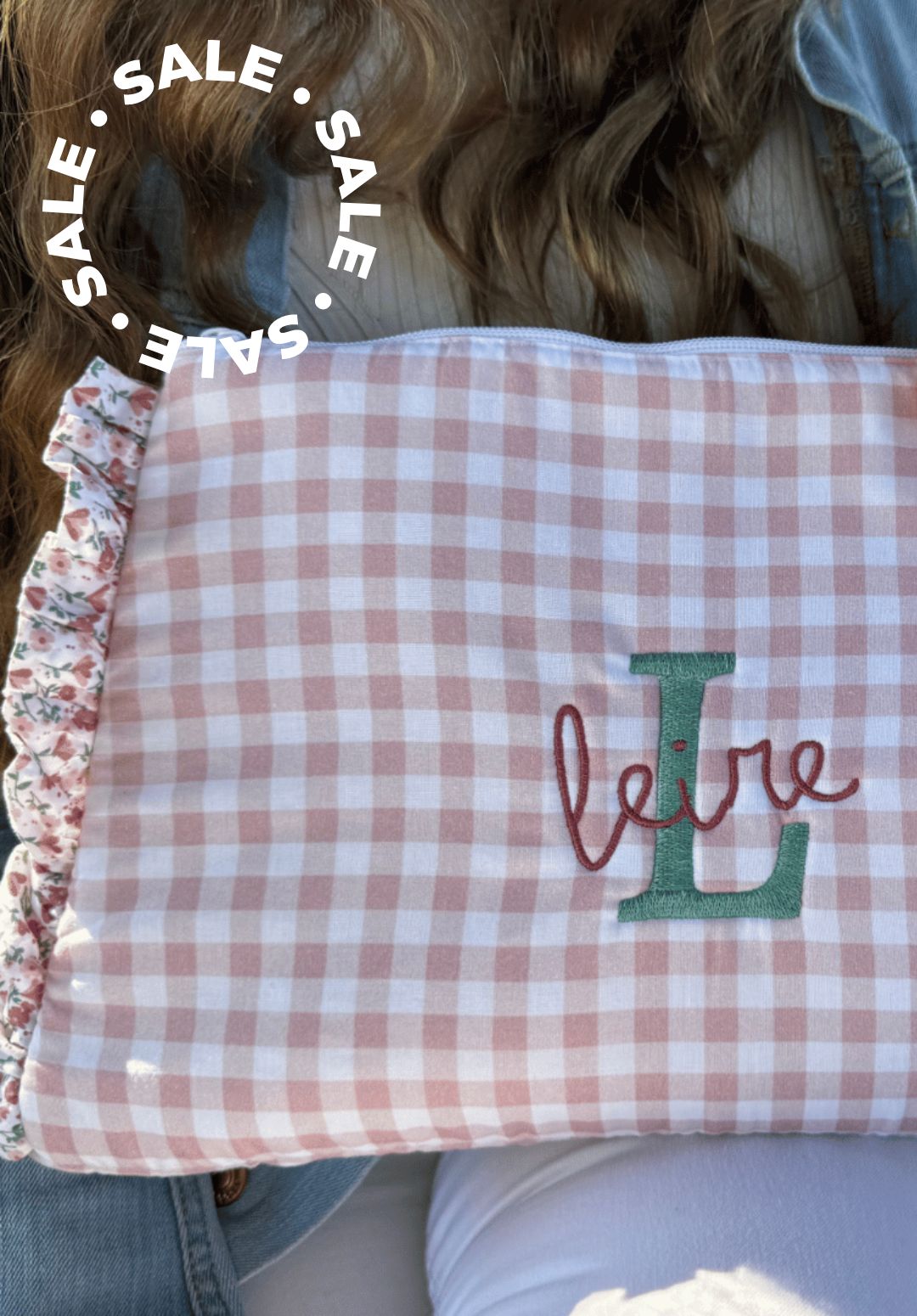 Neceser FLORENCIA MAXI Rosa (Nombre Leire)