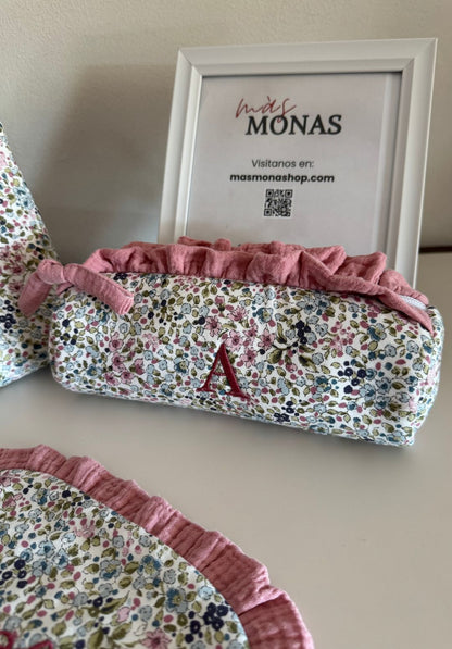 Estuche ROSA con volante