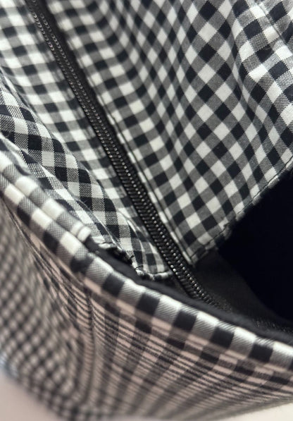 Bolso BLACK ELEGANCE con cremallera