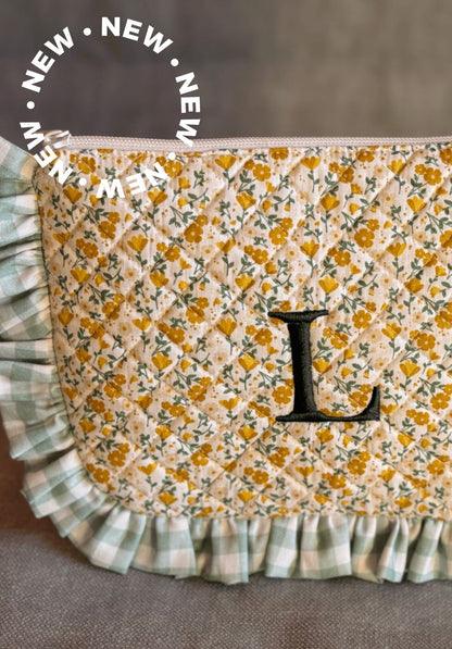 Neceser FLORENCIA FLOUNCE Verde (Letra L)