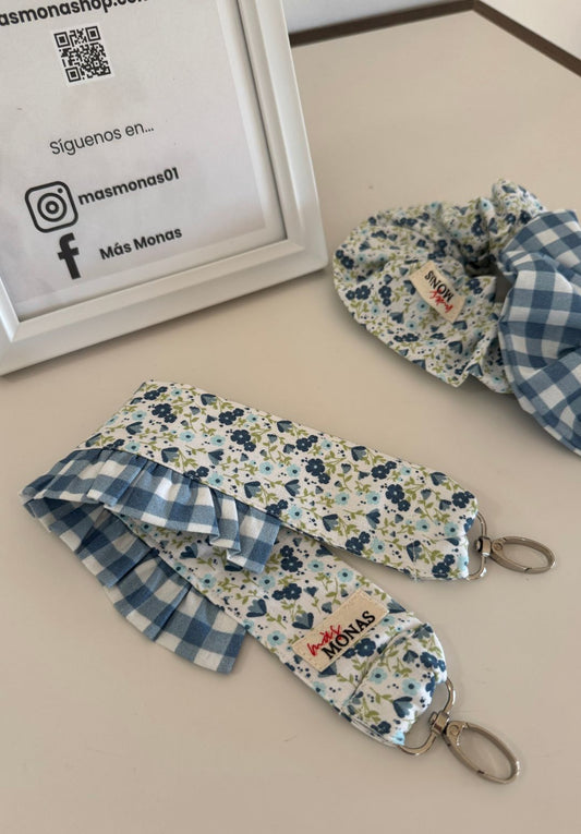 Portamóvil muñeca Azul