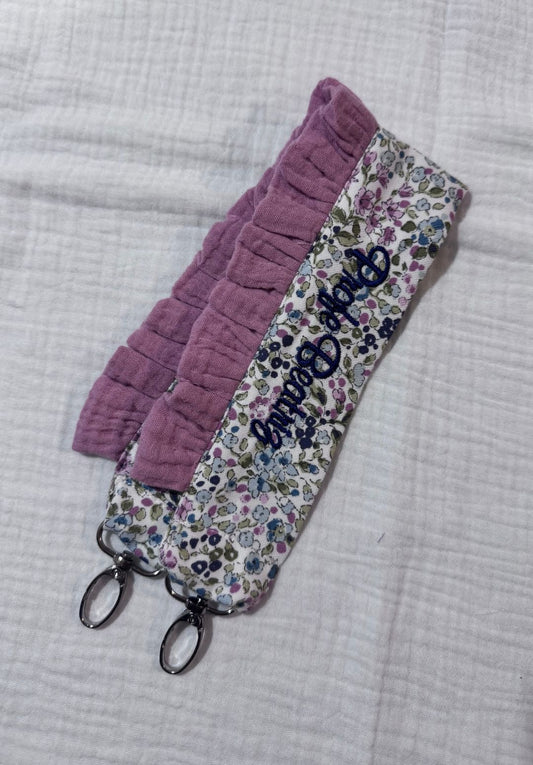 Portamóvil muñeca Flores Rosa