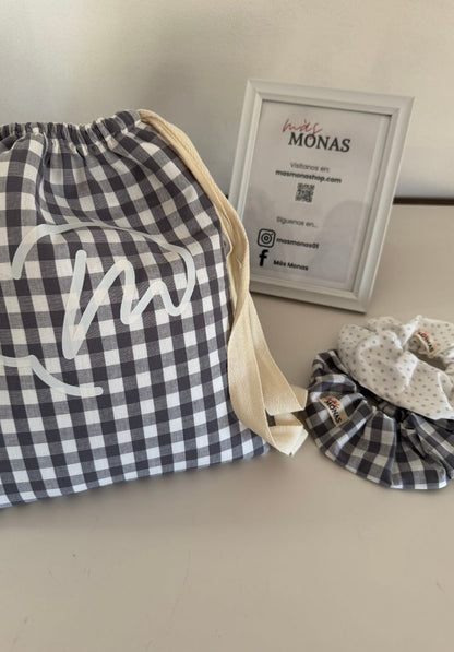 Mochila Cordón Baby Gris (Hasta 6 años)