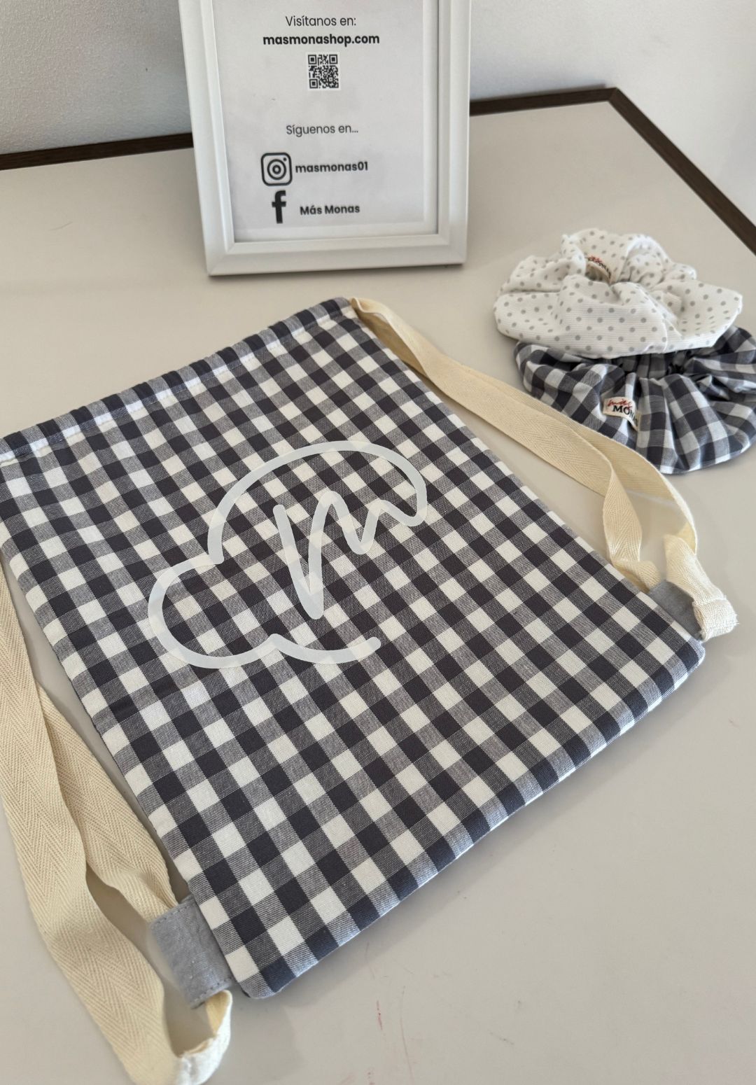Mochila Cordón Baby Gris (Hasta 6 años)
