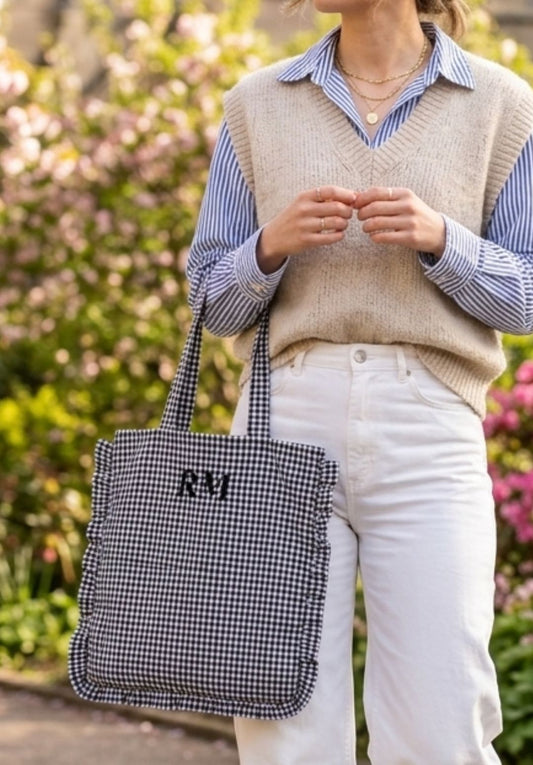 Tote Bag Vichy NEGRO
